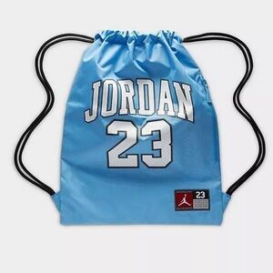 Nike Boys' Air Jordan #23 Tar Heels Jersey Gym Sack Bag University Blue